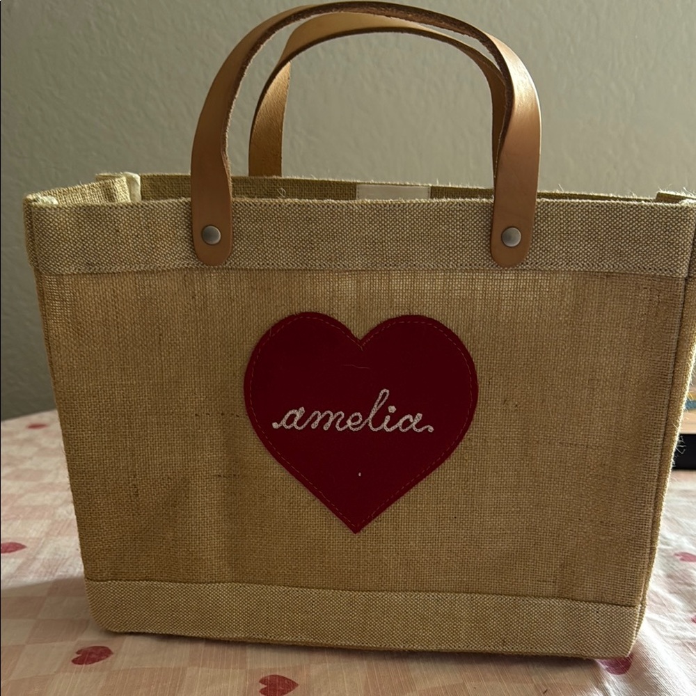 Apolis: Petite Market Bag in Natural - Picture 4 of 4